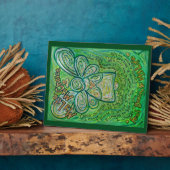 私の人生、私の選択グリーンエンジェル絵画のプラーク フォトプラーク (側面)