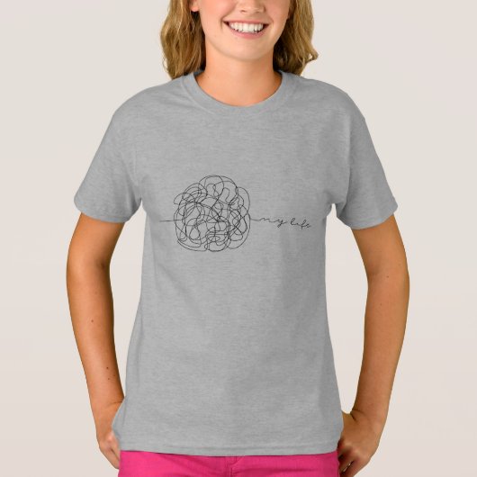 私の人生 Tシャツ (正面)