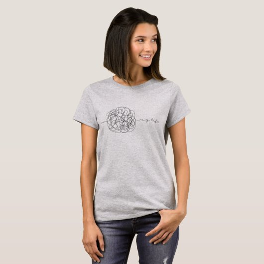 私の人生 Tシャツ (正面フル)