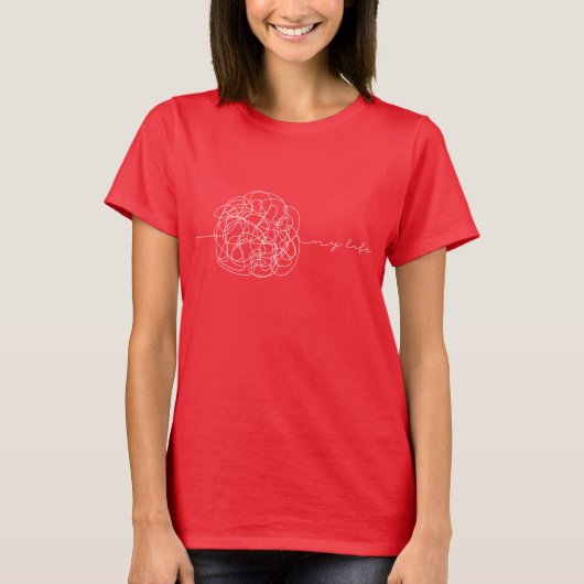 私の人生 Tシャツ (正面)