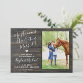 私の人間がペット素朴の馬と結婚結婚 セーブザデート (スタンド正面)