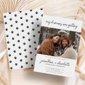 私の人間が結婚するおもしろい犬結婚 セーブザデート