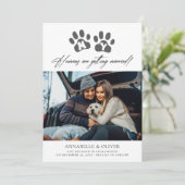 私の人間が結婚 |婚約 案内状 (スタンド正面)