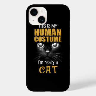 私の人間のコスチューム猫ハロウィーンの衣装 Case-Mate iPhone 14ケース