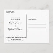 私の人間は犬と結婚してい結婚る 案内ポストカード (裏面)