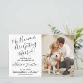 私の人間は犬の結婚の予算結婚を得ている (スタンド正面)