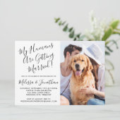 私の人間は結婚しているペット婚約パーティ 招待状 (スタンド正面)