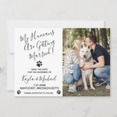 私の人間は結婚しエレガントてい結婚る セーブザデート (正面)