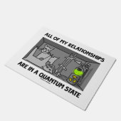 私の人間関係は全て量子州 ドアマット (アングル)