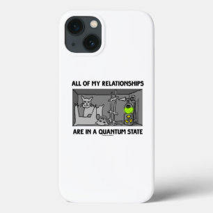 私の人間関係は全て量子州 iPhone 13ケース