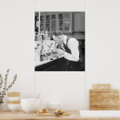 私の仕事が大好き: 1920 ポスター (キッチン)