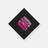 私の仕事と絡み合うFestive Friends Spirit Week D スタンダードカクテルナプキン (角)