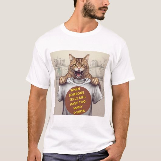 私の仕事を気にしないで Tシャツ (正面)