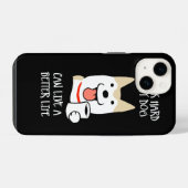 私の仕事懸命 iPhoneケース (裏面横)