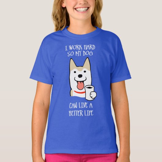 私の仕事懸命 Tシャツ (正面)