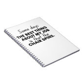 私の仕事最高のの一部の日は ノートブック (右側)