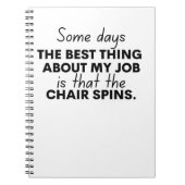 私の仕事最高のの一部の日は ノートブック (正面)