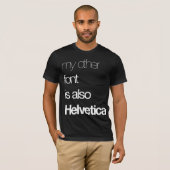 私の他のフォント Tシャツ (正面フル)