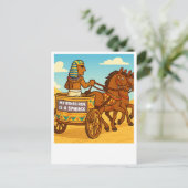 私の他の乗り物はスフィンクスのはがき ポストカード (スタンド正面)