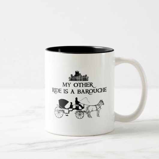 私の他の乗車はBaroucheです ツートーンマグカップ (右)