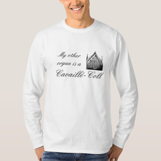 "私の他の器官"は音楽Tシャツです Tシャツ (正面)