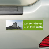 私の他の家はアイルランドの城です バンパーステッカー (車上)