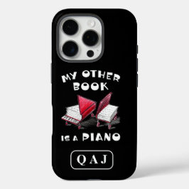 私の他の本はピアノで、キーボードミュージシャン iPhone 16 PROケース