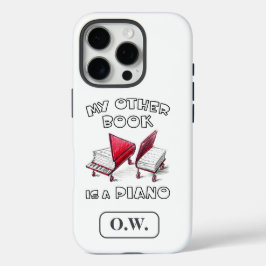 私の他の本はピアノで、キーボードミュージシャン iPhone 16 PROケース