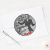 私の他の機械はベルニだ ラウンドシール (封筒)