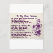 私の他の母に；ありがとう ポストカード (正面)