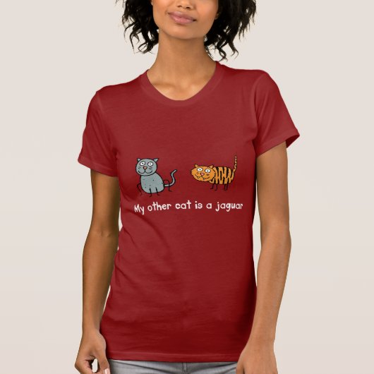 私の他の猫はジャガーです Tシャツ (正面)