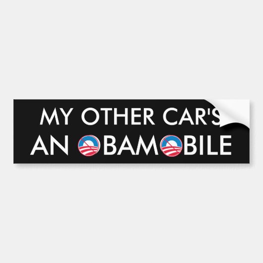 私の他の車のObamobile バンパーステッカー (正面)