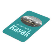 私の他の車はカヤックだ マグネット (左側)