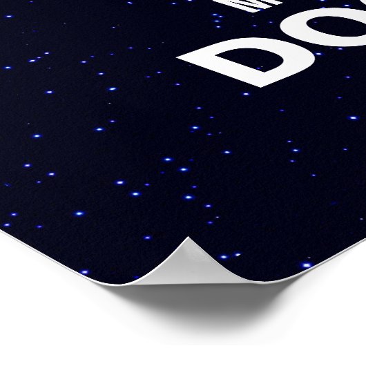 私の他の車は犬ぞりだ ポスター (角)