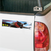私の他の車はB-24です バンパーステッカー (トラック上)