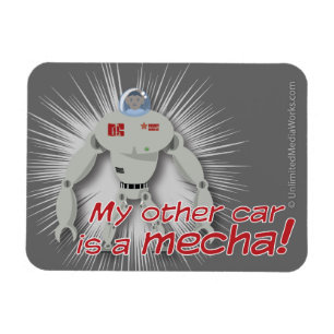 私の他の車はMechaです! マグネット