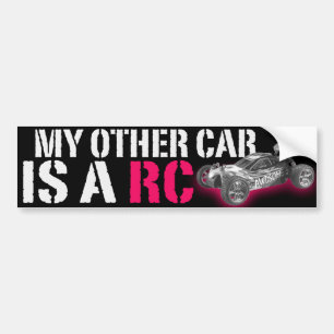 私の他の車はRcです バンパーステッカー