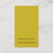 私の他の電話-黄色く個人的なテレホンカード コーリングカード (裏面)