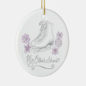 私の他の靴のフィギュアスケートのオーナメント セラミックオーナメント (右)