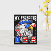 私の代名詞はアメリカおもしろいのユウの4番目 カード (黄色い花)