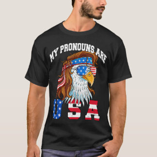 私の代名詞はアメリカおもしろいのユウの4番目 Tシャツ