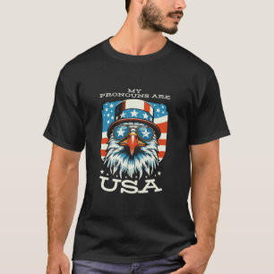 私の代名詞は米国のシャツ、投票シャツ Tシャツ