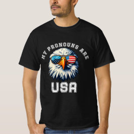 私の代名詞はUSA Tシャツ