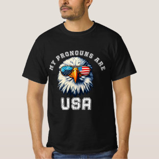 私の代名詞はUSA Tシャツ