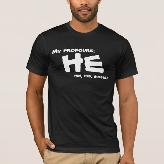 私の代名詞彼 Tシャツ (正面)