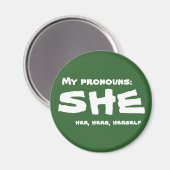 私の代名詞 マグネット (正面/裏面)