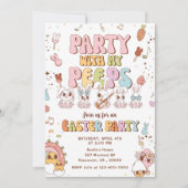 私の仲間とイースターパーティー 招待状 (正面)