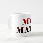 私の仲間 コーヒーマグカップ (正面左)