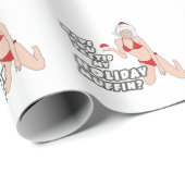 私の休日のマフィンを食べたことある？ ラッピングペーパー (ロールコーナー)