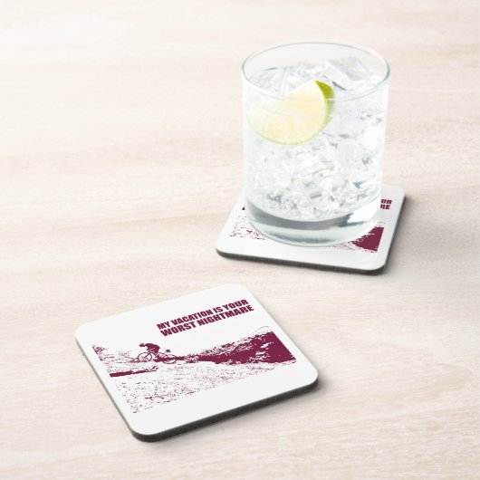 私の休暇はあなたの最悪の悪夢だ コースター (右側)